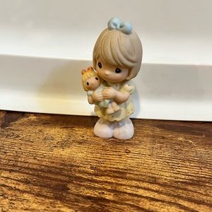 Precious moments girl figurine